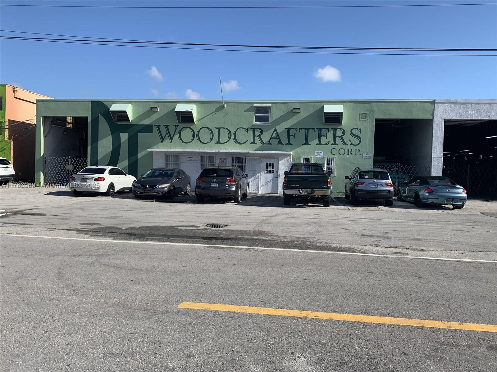 This 16,100 sqft warehouse features 4 grade-level doors, with street access at both the front and back, offering flexibility for logistics and operations. The property includes dedicated office space, providing a functional workspace alongside warehouse operations. Located just a few miles from Okeechobee Metrorail, Palmetto Metrorail, it offers excellent transit connectivity. With its recent 40-year recertification and proximity to Miami International Airport, this well-maintained warehouse.
