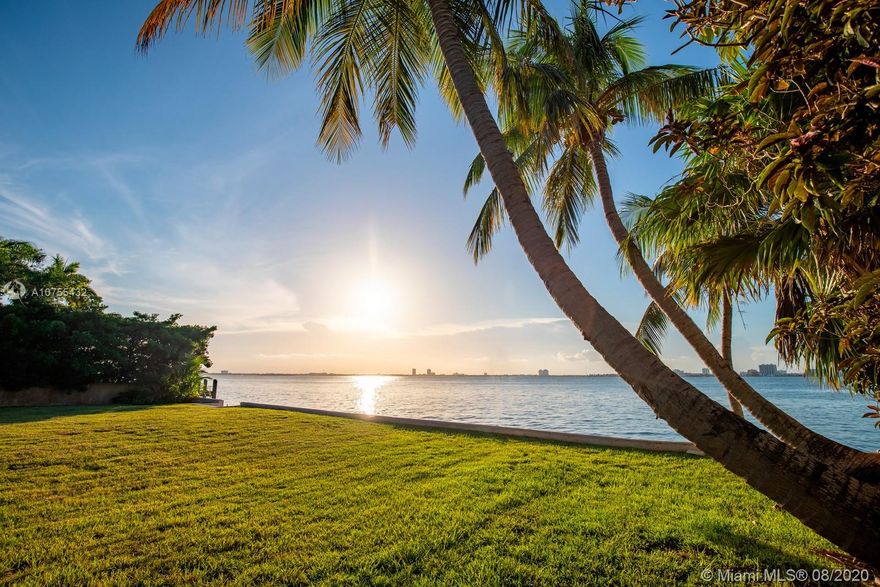 Spectacular waterfront land with western exposure on the hottest street in Miami Beach; N. Bay Road.  Here is the opportunity to build a magnificent home with unobstructed views spanning from La Gorce Island all the way to downtown Miami.  Lot dimensions are 177' by 100' on the water with premier west facing views.  Never miss a sunset.  All liens and violations have been resolved by the Seller.