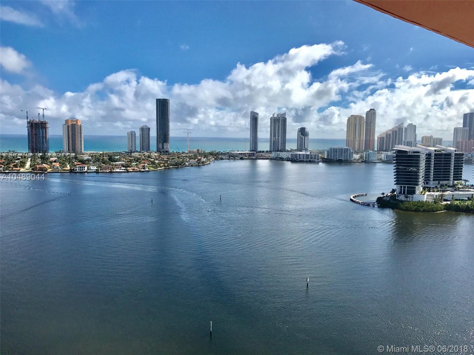 BEST DEAL IN THE BUILDING! BEST OCEAN & INTERCOSTAL VIEWS FROM 3 BALCONIES!! MARBLE FLOORS THROUGHOUT. FLOOR TO CEILING GLASS. PLANTATION SHUTTERS. PLASMA TV'S IN EVERY ROOM, KITCHEN & MASTER BATH. MARBLE BATHROOMS. CALIFORNIA CLOSETS. HIGH END STEREO SYSTEM W/SPEAKERS ALL AROUND. RECESSED LIGHTNING. SPLIT PLAN OFFERS PRIVACY. 5 STAR LUXURY BUILDING! STATE OF THE ART GYM & SPA, PRIVET MARINA, 4 TENNIS COURTS, 2 HEATED POOLS, PLAYROOM, PARTYROOM. 24 HOUR CONCIERGE SERVICE WITH GATED SECURITY. BEST LOCATION IN AVENTURA. EASY WALK TO THE PARK, WALKING/ RUNNING/ BIKING TRAILS, AVENTURA MALL, A+ SCHOOLS & SYNAGOGUE. MIN TO BEACHES. EASY TO SHOW!