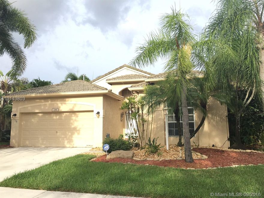 Superb  3 Bedroom, 2 bath home in resort-level Pembroke Falls community.Remodeled kitchen & bathrooms,new SS appliances, induction cooktop & granite counters.Sliding glass doors open to screened covered patio, fenced yard with relaxing water feauture. Brand new marble tile flooring. Grade A Pembroke Lakes elementary school right outside community gate. Walk to library,high school,middle school,aquatic center,tennis,more.Close to I-75 for easy commute in every direction.Rent includes internet & cable.