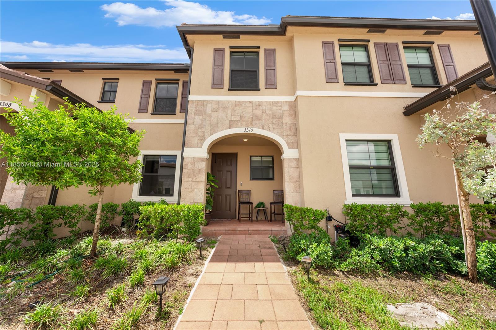 Experience living in this beautiful 3-bedroom, 2.5-bath townhome located in the highly sought-after gated community of Aqua Bella. This spacious home boasts modern finishes, open living areas, and an updated backyard perfect for entertaining or relaxing in privacy. Residents enjoy an impressive array of amenities, including a deluxe clubhouse with an elegant lobby, resort-style pool, fitness center, and game room. Tree-lined sidewalks create a serene, park like atmosphere, while the community’s water park, multiple pools, and state-of-the-art fitness centers offer endless opportunities for fun and relaxation. Aqua Bella is more than a place to live it’s a lifestyle.