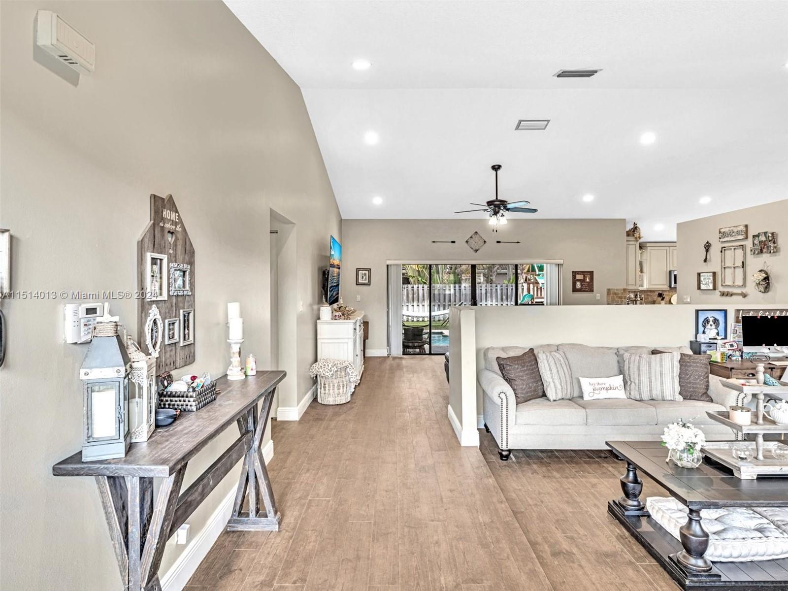 This is your opportunity to be part of the quiet and peaceful community of Hidden Hammocks in Coral Springs!  This 4 bedroom, 2 bathroom, pool home is located on a corner lot and features a two car garage and u-shape driveway that makes it perfect for entertaining.  Over $100,000 of upgrades / renovations were completed in this beautiful home, which include new pool pump and valves in 2021, new sprinkler pump in 2020, porcelain tile floors, beautifully upgraded kitchen with a deep farmers sink, coffee bar area and granite counter tops make this home actually feel like home. As soon as you walk in you will feel at home.