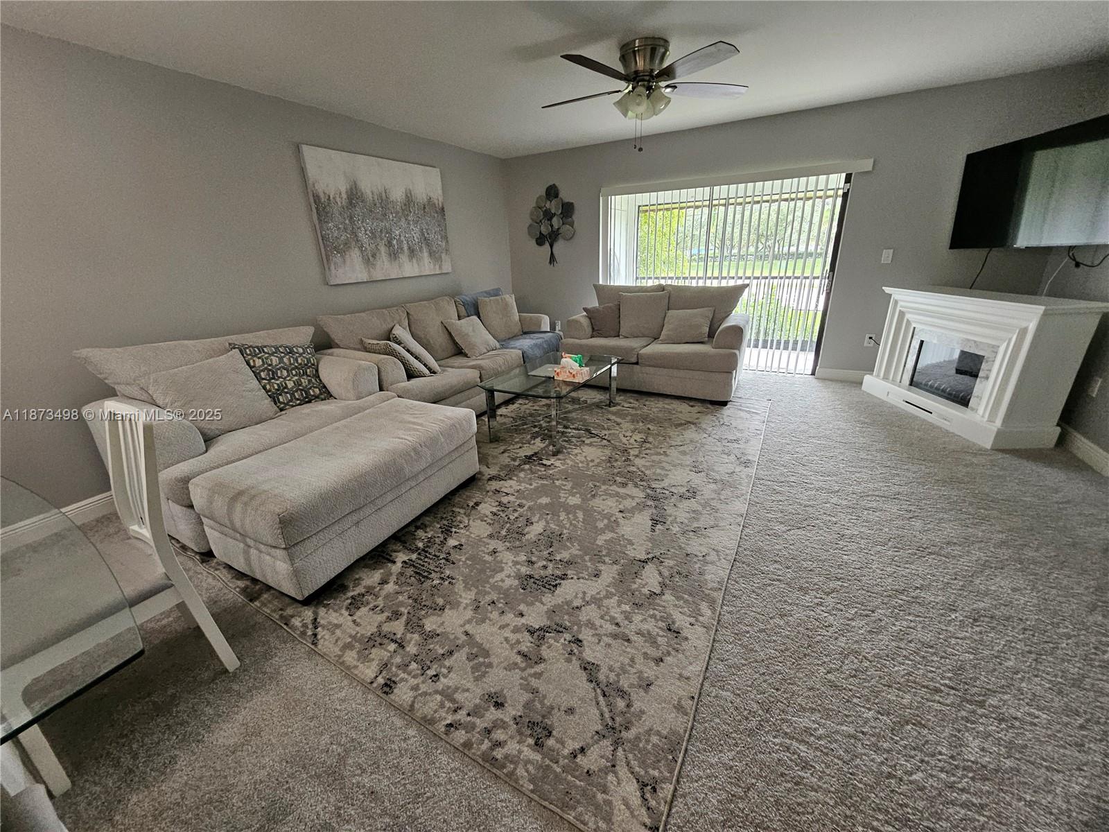 Spacious & Beautifully Remodeled 1,080 SQ FT 2 bedroom 2 bathroom split floor plan condo in the heart of Sunrise. COMES FULLY FURNISHED!! Very well kept corner unit featuring a huge living area and huge walk in closets. 2 screened patios and plenty of storage. Washer and dryer located in the unit. Very close proximity to the pool and barbecue area. INCLUDES: WATER, PEST CONTROL, SECURITY, AND MORE! Centrally located to all major highways, BB&T Center, Sawgrass Mall and more! A MUST SEE*************SCHEDULE A SHOWING TODAY!