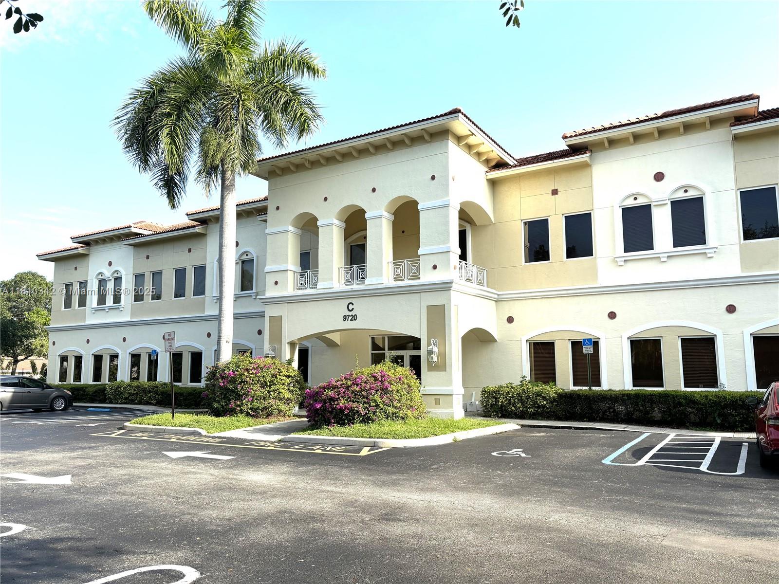 Prime office suite space available in a well-maintained professional medical building in the heart of Cooper City, just minutes from University Drive. Located on the first floor for easy access, this suite features 2 private offices, a welcoming reception area, a spacious waiting room, and a convenient coffee station. Ideal for medical, wellness, or professional use. Ample parking and strong tenant mix in a high-visibility location. Ready for move in June 2025