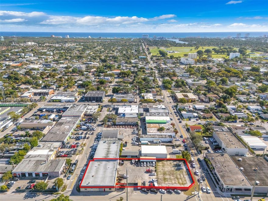 Positioned on a nearly 1-acre lot in a high-growth area with access from 3 major roads. Zoned DH-3, the site allows for mixed-use redevelopment, including the potential for a 10-story building, making it ideal for residential, retail, office, or live-work concepts.
The existing warehouse provides immediate rental income while plans are finalized, offering flexibility for owner-users or investors seeking a value-add or redevelopment play. With excellent access to major roadways, downtown Hollywood, Young Circle, and minutes to beaches, Brightline, and I-95, the location supports strong long-term demand.
This is a rare opportunity to secure a sizable parcel with favorable zoning in one of South Florida’s fastest-evolving markets, perfect for those looking to capitalize on Hollywood’s continued urban growth and redevelopment momentum.