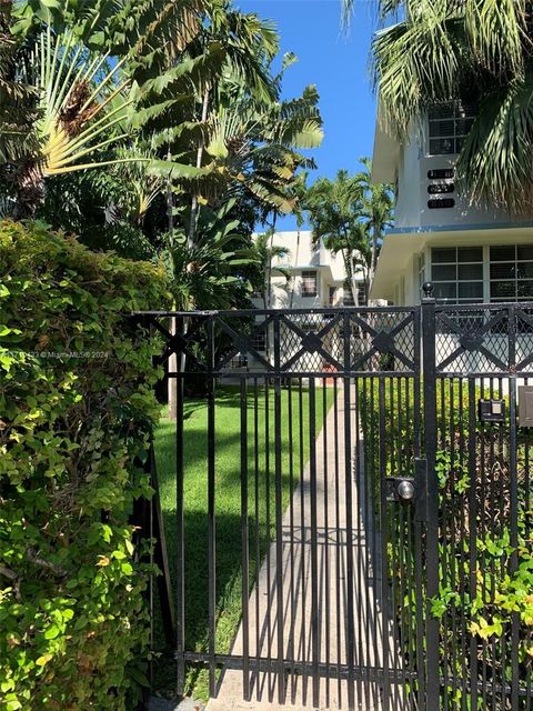 A home in Miami Beach