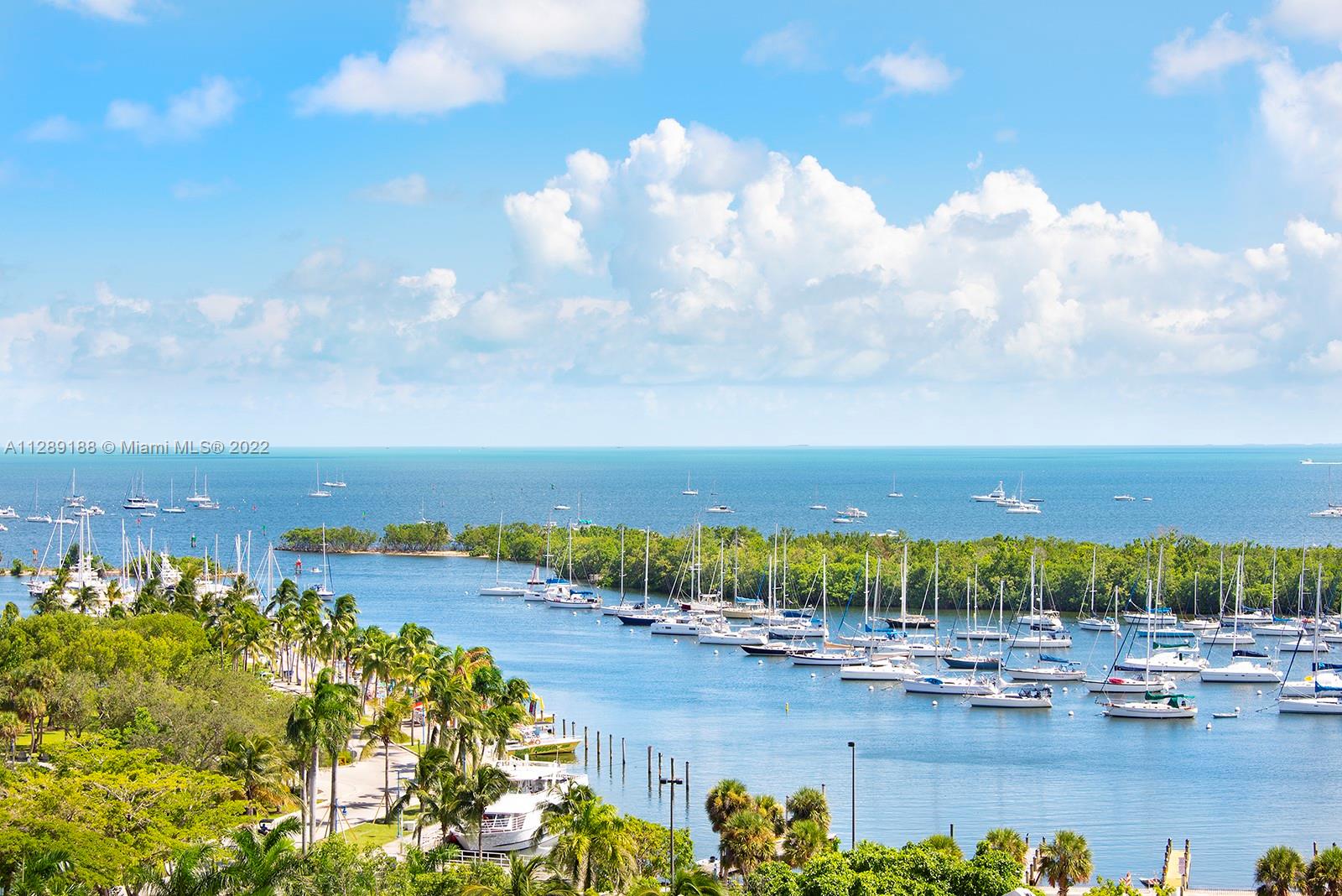 Not just a Residence but an incredible lifestyle…Rarely available A line in the most sought-after address in Coconut Grove, Park Grove. Apartment has been reconfigured from original floor plan. This Spectacular corner unit features 3 bedrooms 4 1/2 baths plus den. Private elevator entrance, kitchen and bath designed by William Sofield with Wolf/Subzero appliances and gas stove. Amenities include pool deck offering incredible views, 5 acres of lush, landscaped grounds, signature spa, children’s play area, 28 seat screening room and more.!
Tenant occupied until December 31st, 2022.
*24 hr. Notice to show*