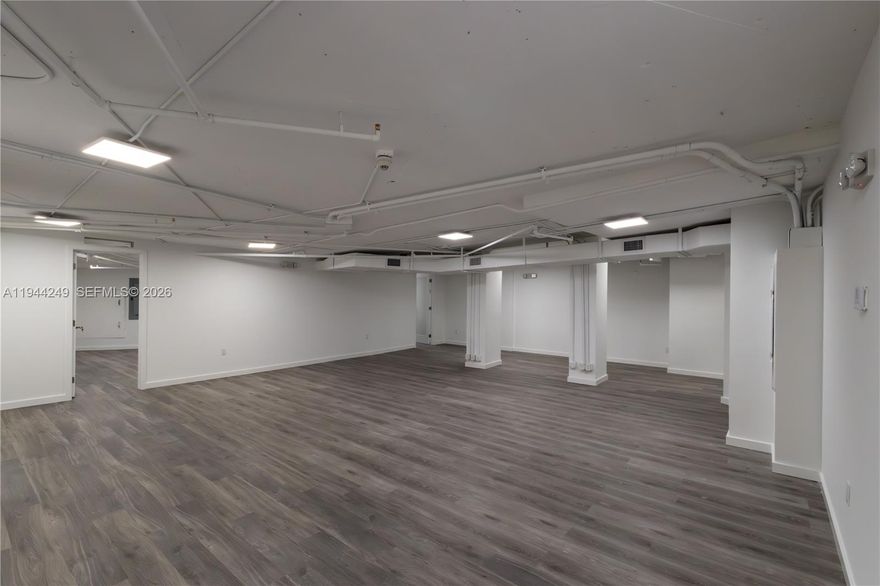 Fully renovated 2,140 SF commercial condominium located within the iconic Marina Blue tower in the heart of Downtown Miami. Prime Biscayne Boulevard address directly across from the Kaseya Center and just steps from Museum Park, Bayside Marketplace, and major public transportation.

The space offers exceptional flexibility with no use restrictions, making it ideal for professional office, boutique retail, fitness or wellness concepts, or a creative studio. The windowless layout provides enhanced privacy, controlled lighting, and a secure environment well suited for a variety of business operations.

Situated within a 60 story mixed use tower with 516 residential units and dedicated commercial parking, the property benefits from strong built-in foot traffic, visibility, and accessibility. Immediate access to I 95 and I 395 positions this space perfectly for businesses seeking a central, high profile Downtown Miami location.