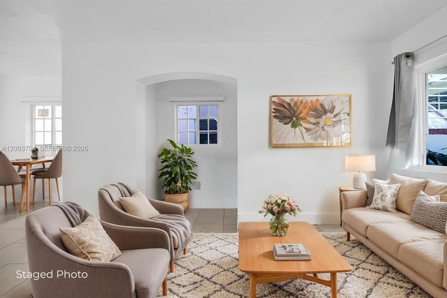 Discover a turnkey opportunity in the heart of Miami Beach—fully renovated and ready for immediate enjoyment or rental. Located on highly desirable Normandy Isle, this bright and spacious residence offers the perfect balance of lifestyle and investment, with estimated rental potential of approximately $1,900/month and flexible rental policies from day one.

Thoughtfully updated with permits from the City of Miami Beach, the interior showcases ceramic tile flooring throughout with plank flooring in the bedroom, brand-new hurricane-impact windows, and smart A/C units controllable via smartphone. The redesigned kitchen features modern cabinetry, quartz countertops, and a farmhouse sink, while the bathroom has been tastefully renovated with clean, contemporary finishes. Additional upgrades include a new water heater, stylish rolling blinds, fresh paint, and ample pantry plus in-unit storage.

Set within a charming Mediterranean-style waterfront building with deeded ocean access, residents enjoy a serene, residential setting while remaining just moments from the beach, dining, and everyday conveniences including Publix. The neighborhood offers a quiet, friendly atmosphere with excellent walkability to local shops and attractions.

Whether you’re seeking a primary residence, vacation retreat, or investment property, this move-in ready condo delivers comfort, convenience, and long-term value in one of Miami Beach’s most accessible waterfront communities.