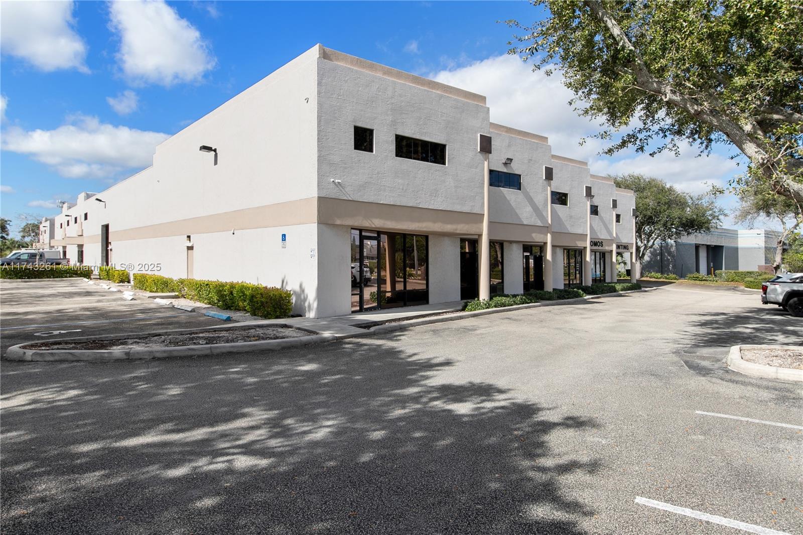 Located in Boca’s industrial district, this one-story warehouse space with mezzanine (Bay 1 & 2 combined) presents an exceptional leasing opportunity for businesses in manufacturing, warehousing, and corporate services. With 8000 SF, the property is designed to accommodate diverse industrial needs with 10 well-appointed retail offices fronting E. Rogers Circle. The layout includes an eat-in kitchen for employee convenience, 1 bathroom in the office showroom plus 1 bathroom in the warehouse, and a spacious warehouse (68' x 82') built with 28 ft ceilings to support storage and logistics operations. Zoned M-3 (Manufacturing Industrial), the warehouse can meet a wide range of permitted commercial uses, making it a valuable asset in one of South Florida’s most sought-after industrial hubs.