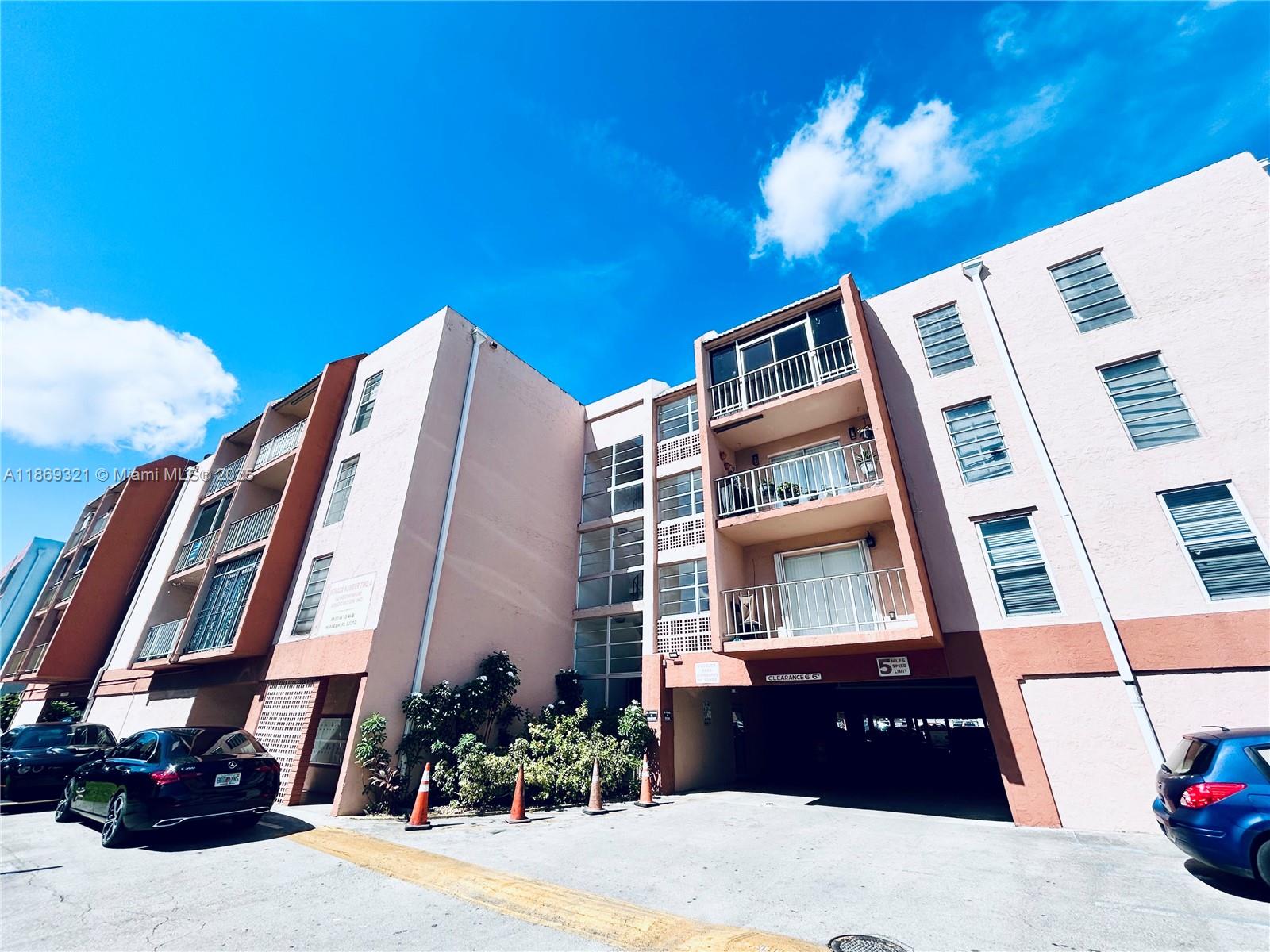 Great opportunity, centrally located 2 bedroom, 2 bath in the heart of Hialeah. Minutes from Westland Mall, restaurants, shopping and Palmetto Expressway. 2 parking spaces (tandem). Unit is ready for your personal remodeling.