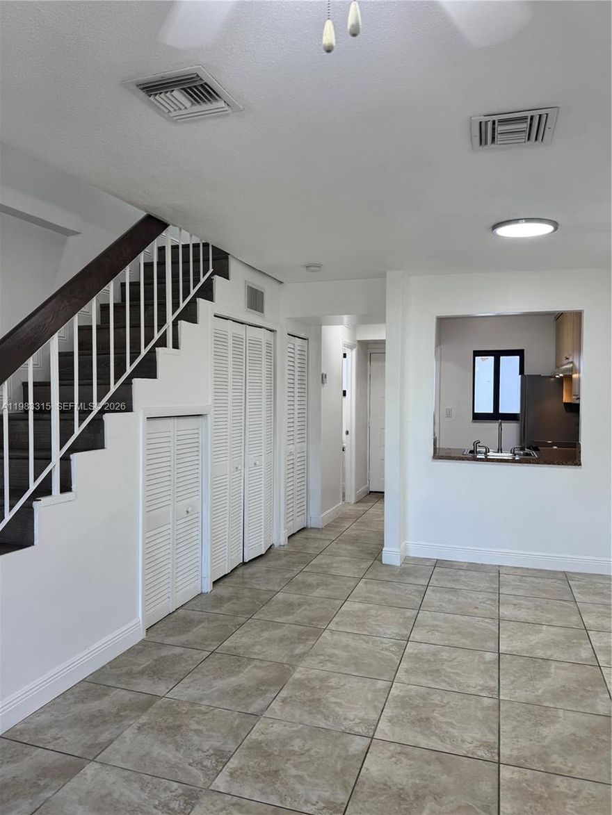 BRIGHT & AIRY END-UNIT CONDO — PRIME LOCATION WALKING DISTANCE TO Florida International University (FIU) !!!!

2-BEDROOM, 1.5-BATH END-UNIT CONDO THAT OFFERS THE PRIVACY AND FEEL OF A TOWNHOUSE WITH ALL THE CONVENIENCE OF CONDO LIVING. NO NEIGHBORS ON ONE SIDE, ABOVE, OR BELOW, YOU’LL ENJOY PEACEFUL PRIVACY !!

THIS FIRST-FLOOR ENTRANCE HOME FEATURES AN OPEN-CONCEPT KITCHEN COMPLETE WITH BRAND-NEW STAINLESS STEEL APPLIANCES, BEAUTIFUL MARBLE BATHROOM FINISHES. THERE IS ABSOLUTELY NO CARPET ANYWHERE !!! CLEAN, CONTEMPORARY. STYLISH AND EASY TO MAINTAIN !!

WARM AND INVITING ATMOSPHERE THROUGHOUT !!! BOTH BEDROOMS ARE SPACIOUS, WITH GENEROUS CLOSET SPACE AND ADDITIONAL STORAGE THROUGHOUT !!!

ENJOY THE GATED FRONT ENTRANCE AND A PRIVATE GATED BACK PATIO !!! — PERFECT FOR ENTERTAINING, RELAXING, OR ENJOYING BEAUTIFUL SUNSETS.

PARKING RIGHT IN FRONT OF UNIT AND PLENTY OF GUEST PARKING !!!

WALKING DISTANCE TO Florida International University, Publix, Taco Bell, McDonald’s, AND THE NEW Starbucks.

HOA MAINTAINS ALL LAWN, LANDSCAPING, POOL STEPS AWAY !
LOW MAINTENANCE !! 

FOR INVESTORS OR OWNER-OCCUPANTS — MOVE-IN READY AND WAITING FOR YOU ! AGENT IS ONE OF THE SELLERS. EASY TO SHOW !!!  SOLD AS-IS! REQUEST SHOWING TIME ON SHOWASSIST TODAY !

ALL INFORMATION IS BELIEVED TO BE ACCURATE BUT IS NOT GUARANTEED. SELLER MAKES NO WARRANTIES OR REPRESENTATIONS AS TO THE ACCURACY OF THE INFORMATION PROVIDED. BUYERS TO VERIFY ALL DETAILS INDEPENDENTLY.