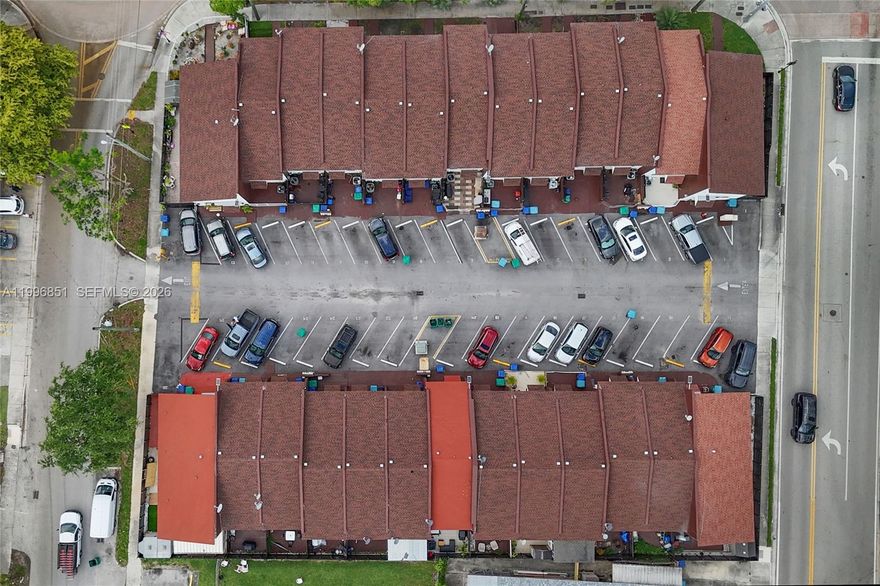 Bulk sale opportunity: 14 townhome units in El Polo, just blocks from Florida International University’s main campus. All units are 2 bedrooms / 1.5 baths with approximately 1,120 sq ft each and feature major recent capital improvements including new roofs, new windows, new doors, and new fencing, offering a largely turnkey investment. Highly desirable FIU-adjacent location with strong and consistent rental demand. Two-story townhome layouts with living areas downstairs and bedrooms upstairs provide excellent tenant appeal. Convenient access to SW 8th Street, Florida Turnpike, shopping, dining, and public transportation.
Ideal for investors seeking a bulk acquisition with reduced deferred maintenance, stable cash flow, and long-term upside in a high-demand rental corridor. 1031 exchange buyers welcome.  
2/1.5 units historically rent ~$2,300–$2,500/month Strong long-term rental demand due to FIU proximity