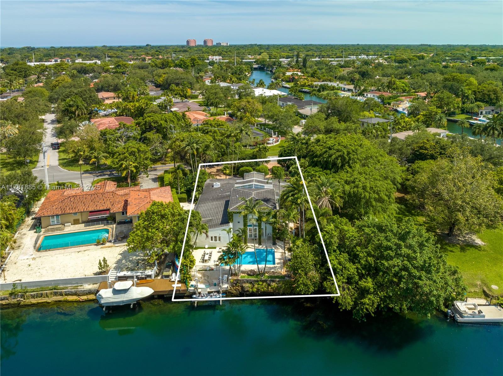Property for Sale at 755 Blue Rd, Coral Gables, Broward County, Florida - Bedrooms: 5 
Bathrooms: 6  - $5,950,000
