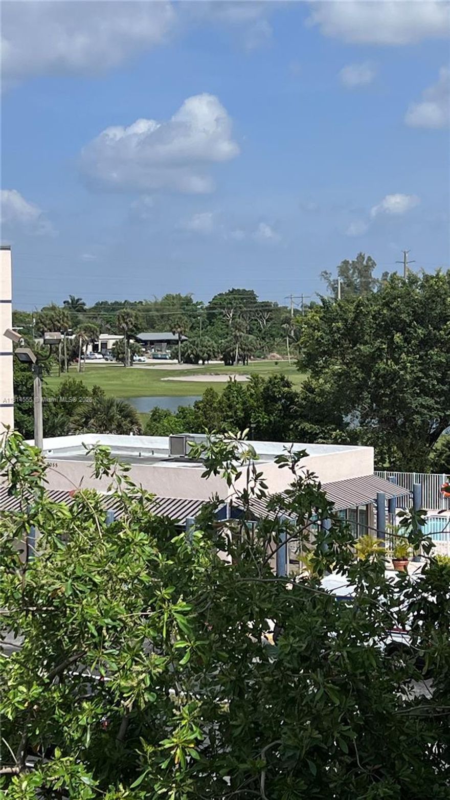 Location, Location, Location, in the highly desirable community of "Las Brisas". This beautiful 2bed/2bath freshly painted end unit has stainless steal appliances, granite counter top, new floor and a view of the golf course. Excellent layout. Unitwith floor to ceiling windows to allow plenty of natural light. The amenities include swimming pool, fitness center, tennis court, play ground and guard gated! Centrally located with convenient access to major highways, roads, shopping centers, and restaurants. Washers and dryers in the same floor. No pets.
