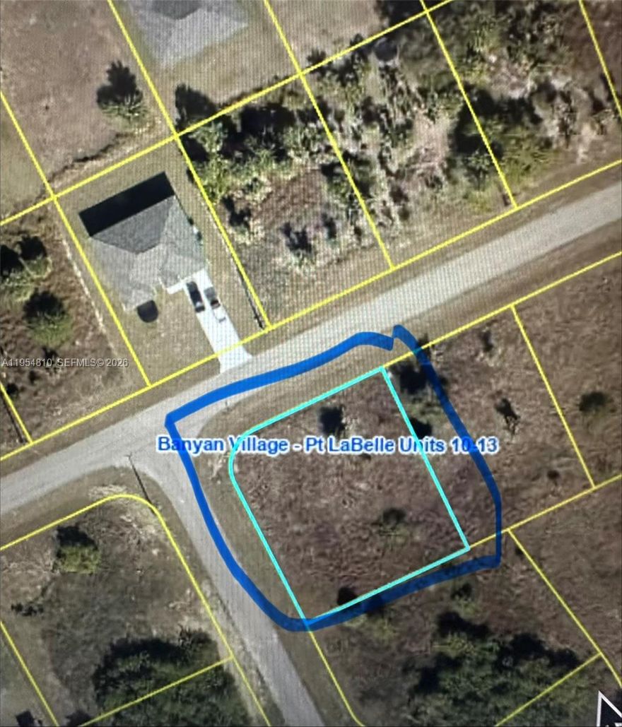 Build your dream home in the growing Port LaBelle/Banyan Village community! This vacant residential lot is located in a no flood zone with paved roads and new construction homes in the surrounding area. Residential zoning offers a great opportunity for future development in an up-and-coming neighborhood, easy access to main road.