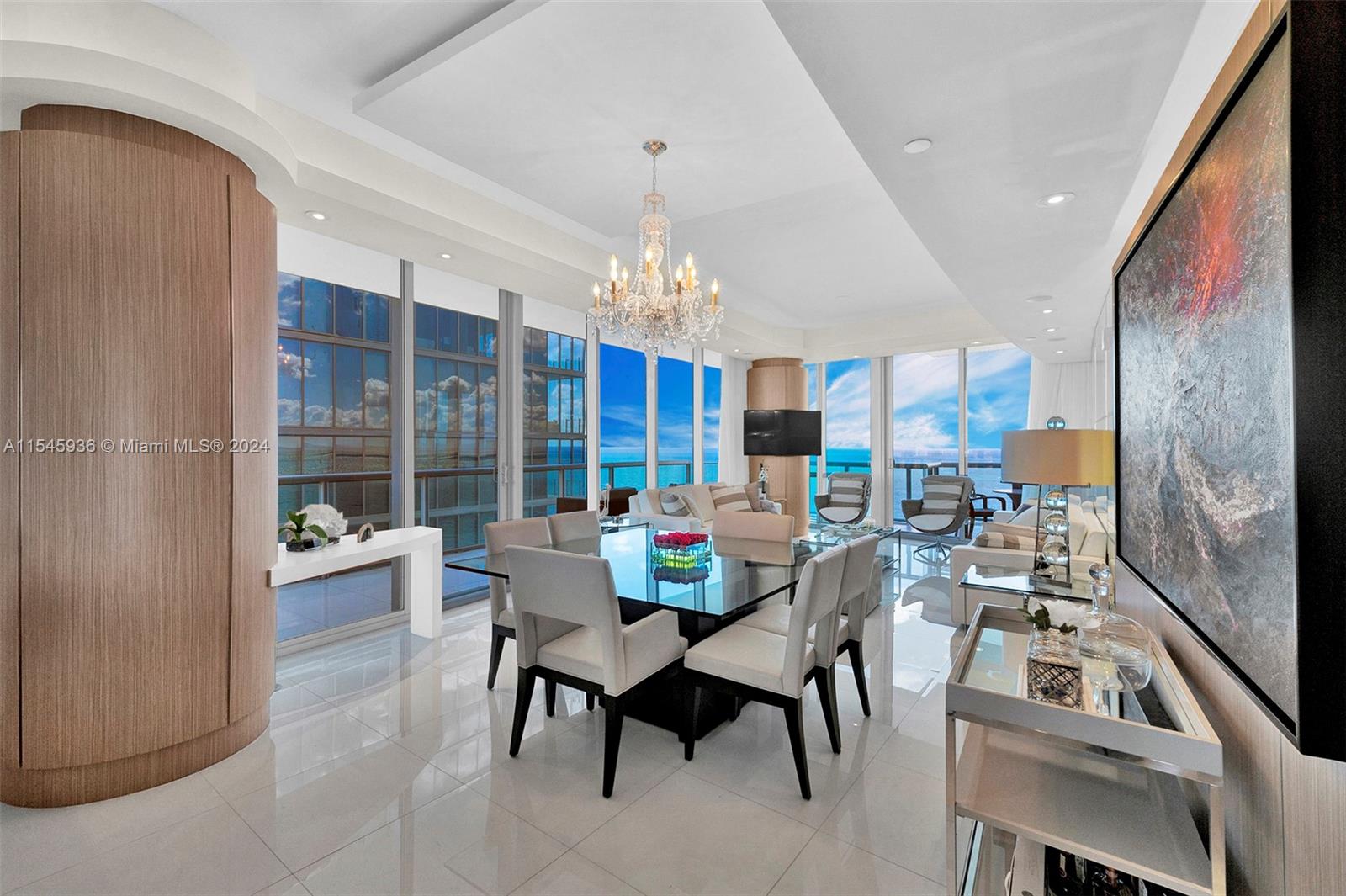 Property for Sale at 17121 Collins Ave 2608, Sunny Isles Beach, Miami-Dade County, Florida - Bedrooms: 3 
Bathrooms: 4  - $3,325,000