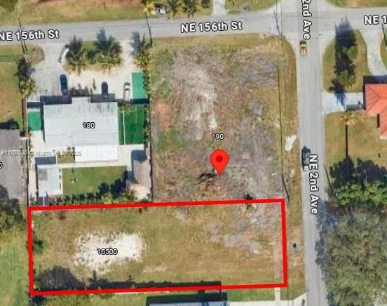 Unlock the potential of nearly half an acre at 15500 NE 2nd Ave in Miami. This 17,966 sq ft residential lot offers west-facing exposure and grassy ground cover—perfect for building your dream home. With paved public road access, city utilities nearby, and a fenced perimeter, it’s development-ready in a prime location. Zoned residential with a recorded plat, it’s a rare find with space to create a custom oasis, garden retreat, or spacious modern residence. Whether you're building now or investing for the future, this property offers endless opportunity and flexibility.