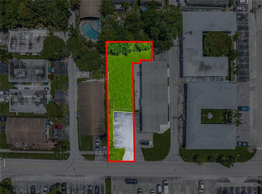 Incredible Hollywood opportunity! Secure a 6,250 SF vacant lot just minutes from Hollywood Beach, with the option to purchase the neighboring income-producing triplex as well (MLS #A11864120). The triplex is fully occupied by great tenants, offering immediate cash flow while you plan a development across both parcels. Units include new impact windows, modern tile floors, updated kitchens, and newly renovated bathrooms. Perfect for investors or developers seeking high ROI potential.
