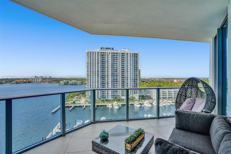Welcome to your waterfront oasis at Western Eastern Shores, North Miami Beach! This beautifully furnished 2-bedroom, 2-bathroom highrise condo offers stunning bay and Intracoastal views. Enjoy an array of amenities including a doorman, concierge, and valet parking. Stay active with facilities such as a gym, health club, and yoga studio. Relax and entertain in the resident's lounge, screening room, and billiards room. Additional conveniences include a barbecue area, common outdoor space, bike room, private and common storage, as well as assigned and guest parking. With a prime bayfront location and a full-service marina directly next to the building, this home is the epitome of comfort and luxury. A 60-foot boat slip is also available for sale upon request.