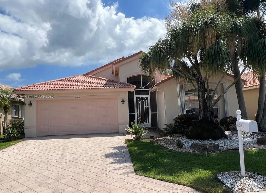 Beautiful 2BR/2BA + den in a gated 55+ community, partially furnished with stunning lake views. Enjoy a spacious upgraded layout, large screened patio, and double garage. Community amenities include clubhouse, pool, hot tub, and game room. Walking distance to Chabad Lubavitch of Greater Boynton Beach and The New Church at Boynton Beach.

One-year lease. Association approval required. 55+ only. Small dog or cat allowed with deposit. No commercial vehicles. Cable, internet, and water included; tenant pays electric and other utilities. Association rules apply.