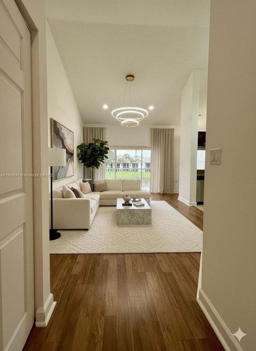 Wake up to tranquil water views in this freshly updated 1-bedroom condo at The Sterling. Enjoy a bright and peaceful space with new wood like vinyl floors and fresh paint throughout. Stora space in balcony. 
Located just minutes from premier shopping, dining, and the Convention Center.
Tenant criteria: ID, pay stubs, credit report, landlord reference, and 650+ credit score. Perfect blend of comfort and convenience — schedule your showing today!