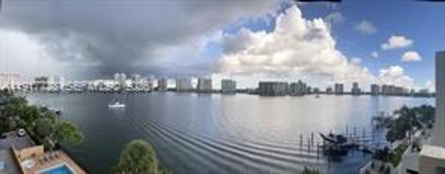 Gorgeous fully renovated apt in Sunny Isles, right on the Bay w/direct bay view from the Living& balcony. Spacious 2B +Den/2 B, floor through corner floor plan w/great natural lights, on 5floor of this boutique 34 units building, managed by the owners. Building offers a pool, jacuzzi, barbeque area, pets allowed. Only blocks from the beach,A+Elementary school,library,recreating park with many activities for adults & kids, football,baseball,baseball courts,yoga,karate, near the police depart,nearby Publix, lots of restaurants. Pets friendly. Building has passed the 40 yrs certification. Unit has brand new hurricane proof windows & doors, brand new floors, new kitchen w/new appliances, upgraded baths, built-in closets. Also available fro rent, asking 3250/M contact Listing Agent for additional information.