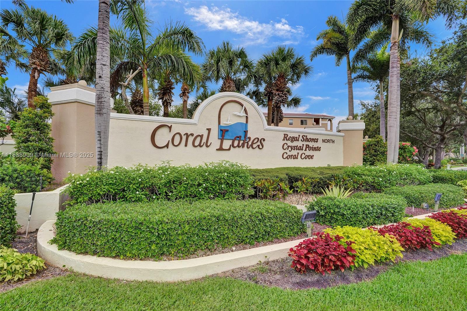 Welcome to Coral Cove, a desirable 55+ community offering comfort, convenience, and beautiful lake views. This spacious 2-bedroom, 2-bathroom unit features an additional den—perfect as a home office or easily convertible into a third bedroom. Enjoy peaceful water views from your private screened-in patio, and relax in a thoughtfully designed layout with generous living and dining areas. The guest bedroom includes a built-in Murphy bed, maximizing space and versatility. In-unit laundry, ample closet storage, and assigned parking. Enjoy access to community amenities such as a clubhouse, pool, fitness center, and social events.
Centrally located near shopping, dining, medical facilities, and major roadways—this home is perfect for anyone seeking an active and low-maintenance lifestyle.