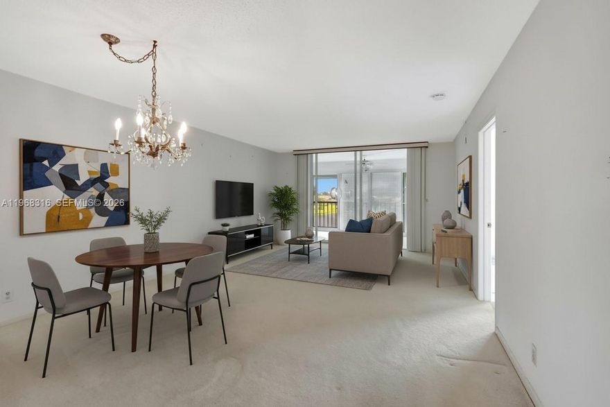 Opportunity meets lifestyle in this 2-bedroom, 2-bath lakefront condo located in the highly desirable 55+ Villages of Oriole Bonaire. Situated on the third floor with elevator access, this residence offers a spacious split-bedroom design, large walk-in closets, a bright eat-in kitchen, in-unit washer and dryer, and hurricane shutters for added peace of mind. Take in calming water views from your private screened balcony and enjoy the ease of low-maintenance living. The community features an impressive lineup of amenities including a clubhouse, heated pool, fitness center, sauna, library, billiards room, and scenic walking paths. A complimentary shuttle provides convenient access to shopping, dining, and Delray Marketplace. Just minutes from downtown Delray Beach and the ocean, this is an ideal opportunity to enjoy comfort, convenience, and an active South Florida lifestyle. No pets permitted.