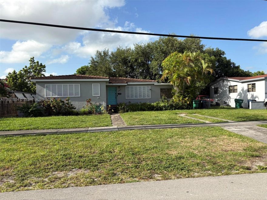 Rare find in a much sought after location of Westchester. This is a fantastic, well kept-good boned, fenced in single family home on a beautiful and quite tree lined street. 3/2, with endless potential for upgrades and renovations to create a dream living space. Best deal in Westchester! As Is. Minutes to airport, 826 and turnpike with quick access to downtown Miami or Brickell and short distance to Miami Coral Park Sr. High. and other great schools, shopping and restaurants.