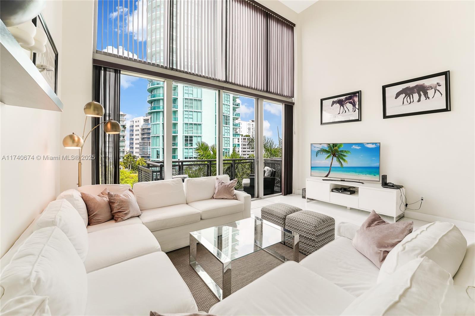 Rental Property at 6000 Collins Ave 524, Miami Beach, Miami-Dade County, Florida - Bedrooms: 3 
Bathrooms: 3  - $7,000 MO.