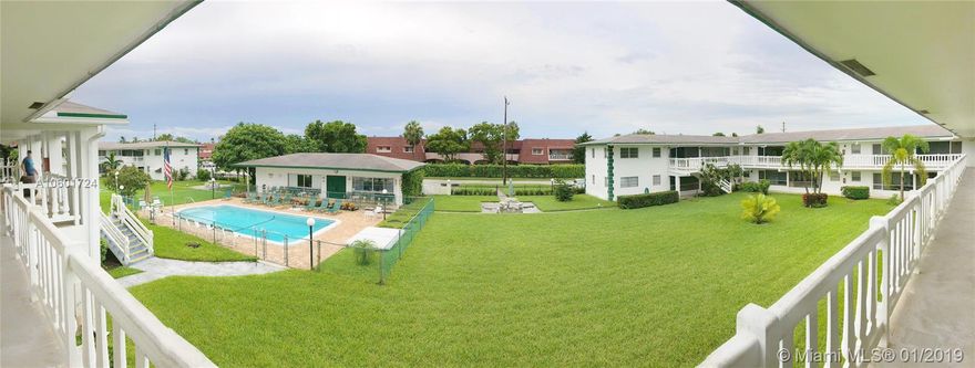 Beautiful 2/2 condo unit with wood floors, spacious bedrooms, and a large, breezy screened in balcony.  The large bedrooms are: 14'x11' and 12'x10' and the living/dining area is a sizable 24'x13'.  Roomy closets, wide sized dark wood blinds, and a great view are just some of the perks.  AC unit replaced last year and updated appliances. Enjoy your morning coffee on your balcony overlooking the beautiful pool, well maintained green grounds and clubhouse, surrounded by lush greenery and flowers.  Very quiet & friendly 55+ community.  Come and meet your welcoming new neighbors and friends.  
Serious buyers only need inquire.  Required pursuant to association: a minimum 25% deposit and clean background check.