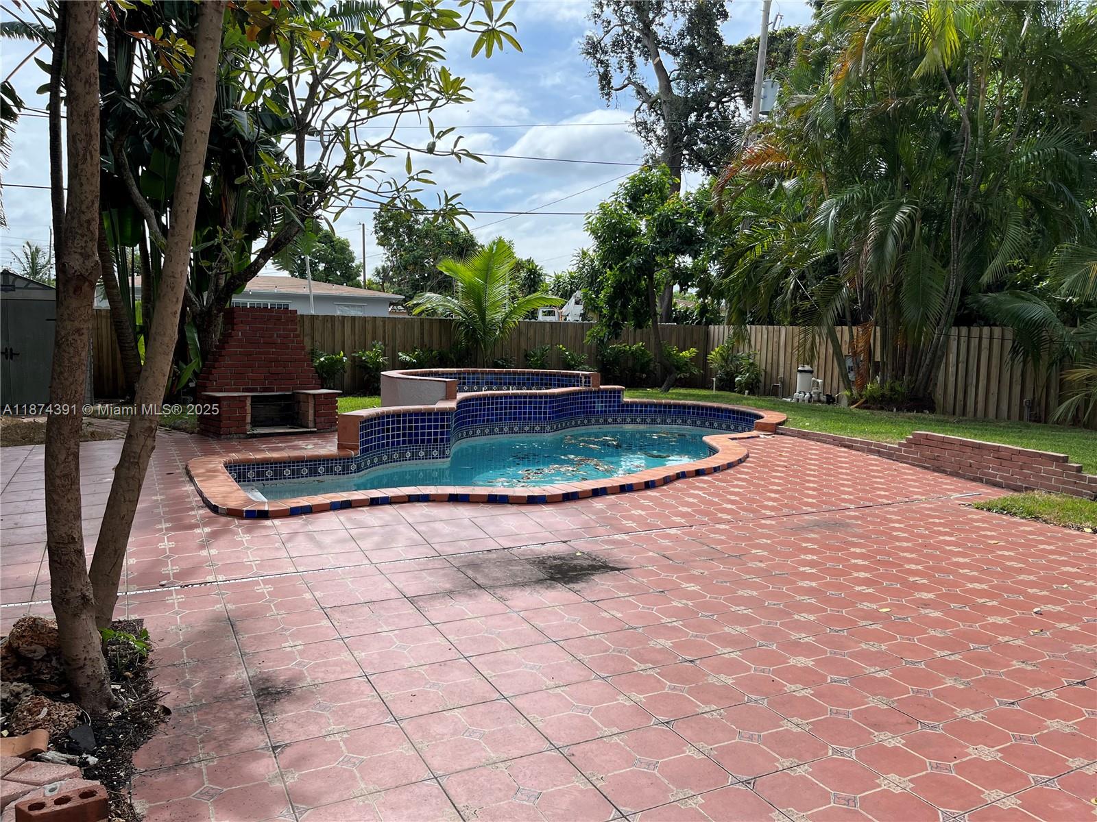 Beautiful home with pool, entirely remodeled with taste, care and love and finish! This 3 bedroom 2 baths gem just flows! Enter the spacious backyard for feeling of your own resort. Brand new bathrooms, Kitchen! New appliances, beautiful landscape, freshly painted! Quiet neighborhood minutes away from major food stores, be on the I 95 in 5 minutes and on the beach in 15 minutes. Perfect for a Family. The house will be available starting October 1st.