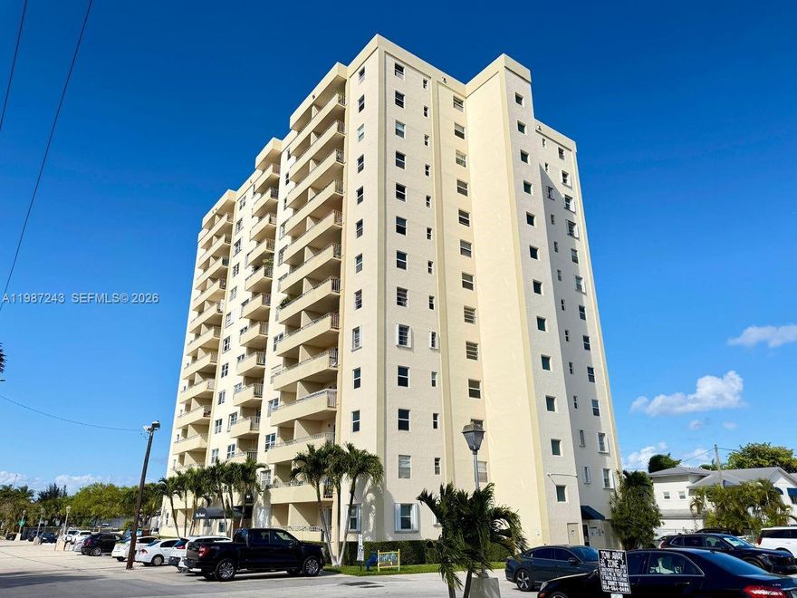 Prime opportunity in highly desirable Victoria Park! This 1-bedroom, 1-bath condo is perfectly situated in the heart of Fort Lauderdale, offering an exceptional location just minutes from Las Olas, the beach, downtown, and top dining and entertainment.

The unit features an open balcony with panoramic city views, impact windows in the bedroom, and accordion shutters in the living area. Recently repainted, the space offers a bright, comfortable, and inviting ambiance. Additional exterior storage is included.

Community amenities include a spacious pool and relaxing outdoor area, ideal for enjoying the South Florida lifestyle