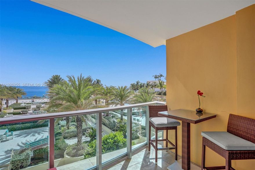 Rarely available bright and spacious Unit with breathtaking direct ocean views for Seasonal rent. Condo nicely decorated with beautiful tile floors, spacious balcony with an ocean and pool area views. Fully furnished and equipped. Experience The Wave Lifestyle - one of the finest and most exclusive Luxury buildings on the Beach for the price value. Great amenities: Newly remodeled Resort style pool deck with lash palm trees, fountains, Jacuzzi and GYM overlooking the ocean and complimentary Beach services.