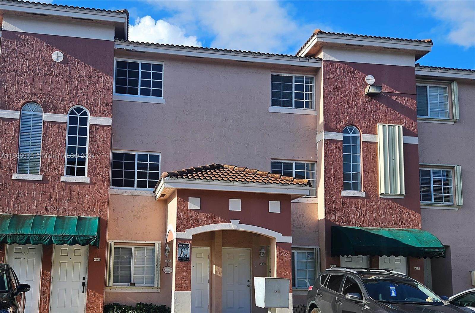 Rental Property at 12005 Sw 14th St 411-D, Miami, Broward County, Florida - Bedrooms: 2 
Bathrooms: 3  - $2,500 MO.