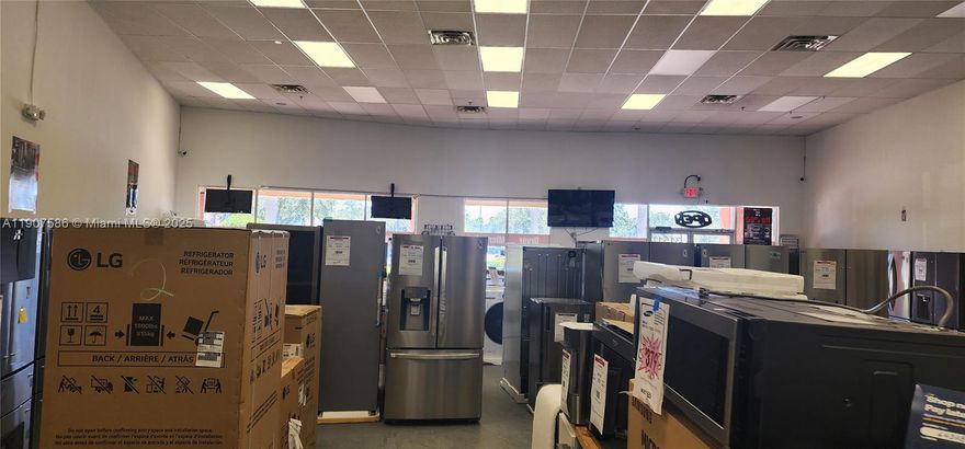 Profitable home appliance business for sale. Motivated seller. Selling out of box appliances with warranty. Established in 2022. Situated in an anchored shopping center. Lots of foot traffic.