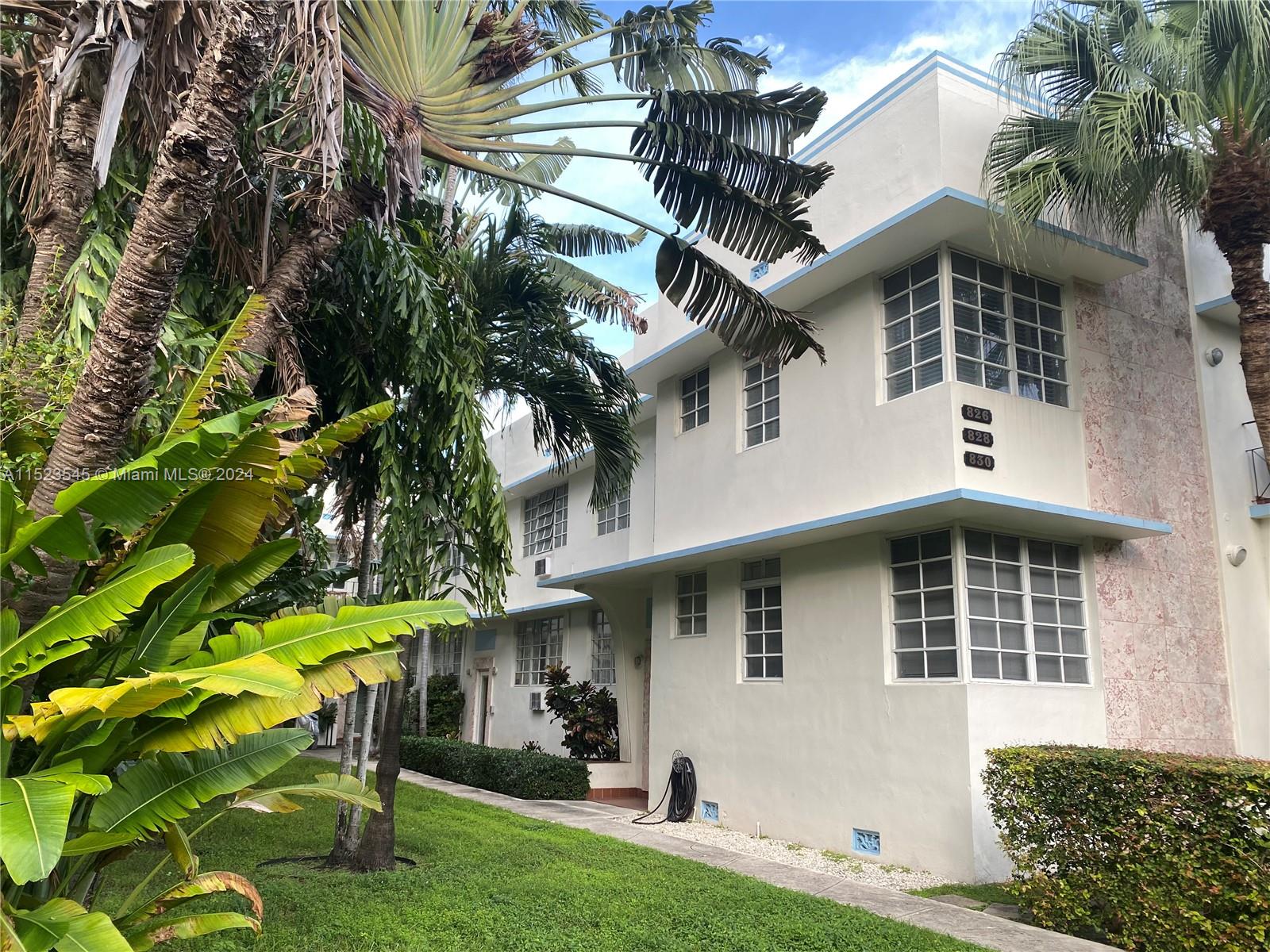 Rental Property at 828 Euclid Ave 3, Miami Beach, Miami-Dade County, Florida - Bedrooms: 1 
Bathrooms: 1  - $1,895 MO.