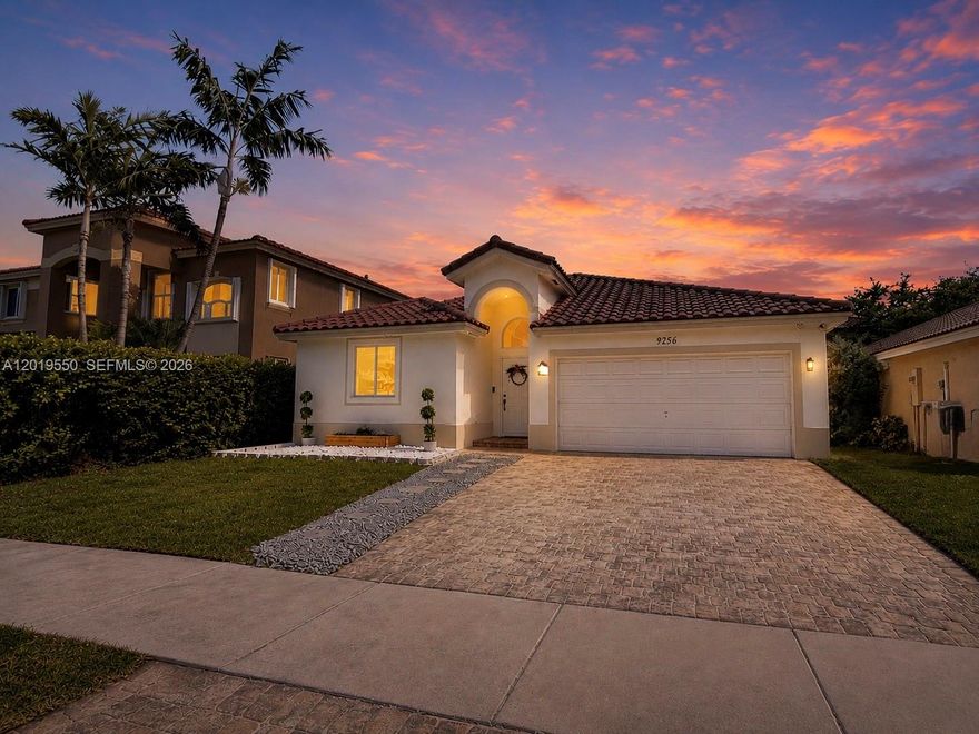 Welcome to this beautifully updated 4 bed / 2 bath home in the heart of Cutler Bay! Built in 2016, this home offers a perfect blend of modern construction, style, and functionality. Featuring Impact windows and doors, a spacious 2-car garage, and NO HOA or CDD fees, it provides both peace of mind and everyday convenience.

Inside, you will find a bright open-concept layout with elegant finishes and a fully renovated chef-inspired kitchen. The space is complete with Samsung stainless steel appliances, custom wood cabinetry in white, french clay tile backsplash and sleek quartz countertops designed for both entertaining and daily living. Split-bedroom plan w/ primary suite that offers comfort & privacy, while the additional bedrooms provide flexibility for family, guests, or a home office. Outside, you can enjoy serene partial lake views and a space ideal for relaxing, gardening or family gatherings. The ample garage is currently being used as home gym w/ added A/C unit & Electric Water Heater replaced in 2023.

This move in ready home is conveniently located to major highways and walking distance to the new Shoppes of Cutler Bay which features a brand new Publix, dining and future home of Flanigan's Outdoor Restaurant and Cutler Bay Legacy Park! This is a rare opportunity to own a newer construction home with water views and no association restrictions in one of Cutler Bay’s most sought-after areas. Schedule a showing today!