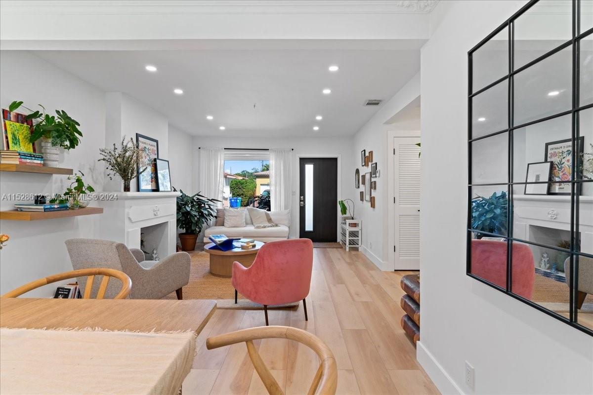 This charming single-family home, nestled in the revitalized Shenandoah area of Miami (33145 ZIP code), boasts 1431 sq ft with three bedrooms and two bathrooms. The impact-resistant hurricane windows add a layer of protection to its beauty. With a garage and a spacious 5250 sq ft lot, this historically constructed gem has been thoughtfully renovated, emanating warmth and luminosity. An excellent lease choice in a flourishing neighborhood, this house reflects meticulous care and attention to detail. Brokers bringing their clients to this property not only showcase a wise selection but also make a significant recommendation, aligning with the shifting preferences in real estate.
