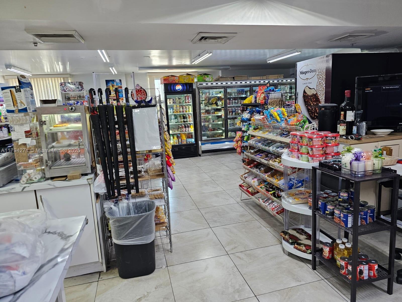 Incredible Business Opportunity! Turnkey convenience store located in a high-traffic 600-unit apartment complex near Miami International Airport. This owner-operated shop is open daily from 8am–8pm and comes fully equipped with coolers, a register system, and approximately $40,000 in inventory—ready to start generating income from day one. The 1,391 sq ft space offers strong built-in foot traffic from hundreds of residents, creating a consistent and reliable customer base. Ideal for an owner-operator or investor looking for a steady, low-overhead business in a prime location.