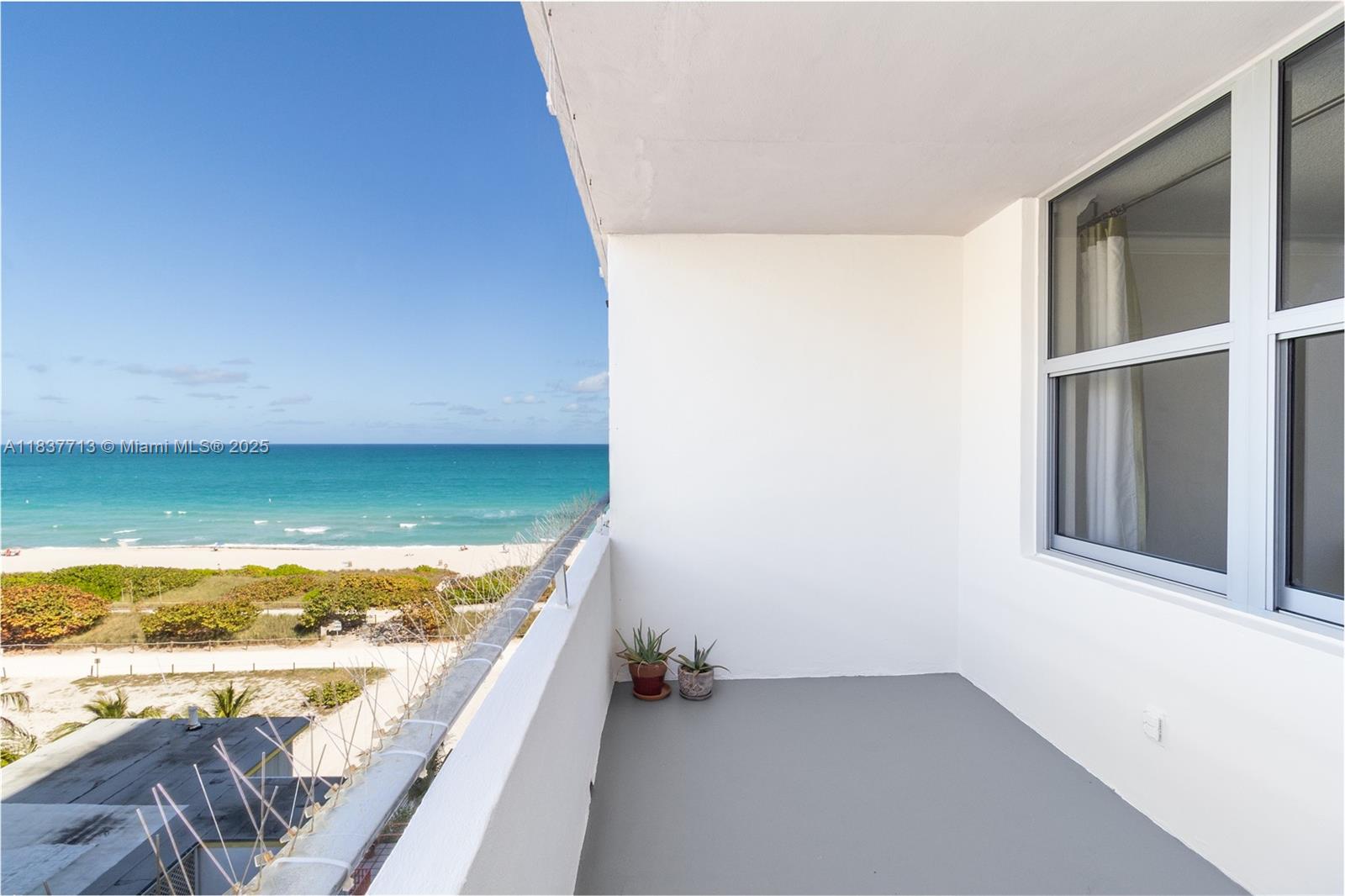 Enjoy amazing ocean views from this remodeled 1-bed/1.5-bath condo in the newly renovated Four Winds building, perfectly located on the ocean in Surfside. This spacious and bright residence features a large bedroom with views, an open living area filled with natural light, and a spacious balcony where you can relax and take in the coastal breeze.Unit boasts a large kitchen , large closet along with additional storage. Freshly painted and featuring new appliances. Four Winds condo offers direct beach access, a sparkling pool, and 24-hour security. Step outside and enjoy the Surfside beach boardwalk, which connects you to Bal Harbour's world-class dining and shopping just minutes away. You’re also close to the Surfside Community Center, fine restaurants, and charming local shops.