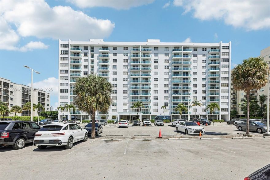 Enjoy waterfront living in this well-maintained 1-bedroom, 1.5-bath condo in the heart of North Miami Beach. Located on the 6th floor, this unit offers beautiful water views, plenty of natural light, and a spacious, functional layout. The open living and dining area leads to a private balcony, perfect for relaxing or entertaining. The kitchen provides ample cabinet space, while the generously sized bedroom includes great storage and an en-suite bath, plus a convenient half bath for guests.  Polished concrete ready for the next owner to choose tile or an alternate flooring with sound proofing. Secured building with amenities including a pool, fitness center, and assigned parking. Ideally located just minutes from beaches, shopping, dining, and major highways for easy commuting.
