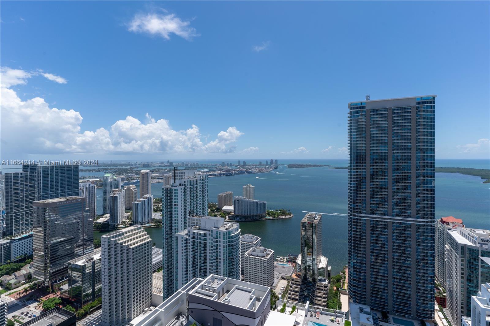 Discover luxurious living in this brand unit located in the prestigious Flatiron Brickell building. Boasting an east-facing position, this residence offers breathtaking views of the iconic Brickell skyline and Biscayne Bay. Enjoy unparalleled amenities, including a rooftop pool and state-of-the-art gym on the 60th floor, providing panoramic views of Biscayne Bay and Downtown Miami. The 18th floor features a serene spa pool, a fully equipped business center, and elegant conference rooms—perfect for both relaxation and productivity.Located in the heart of Brickell, this unit offers the ultimate convenience, just a short walk from Brickell City Centre, shopping, dining, and entertainment. Whether you're seeking modern luxury or a vibrant urban lifestyle, this unit is the ideal choice for you.