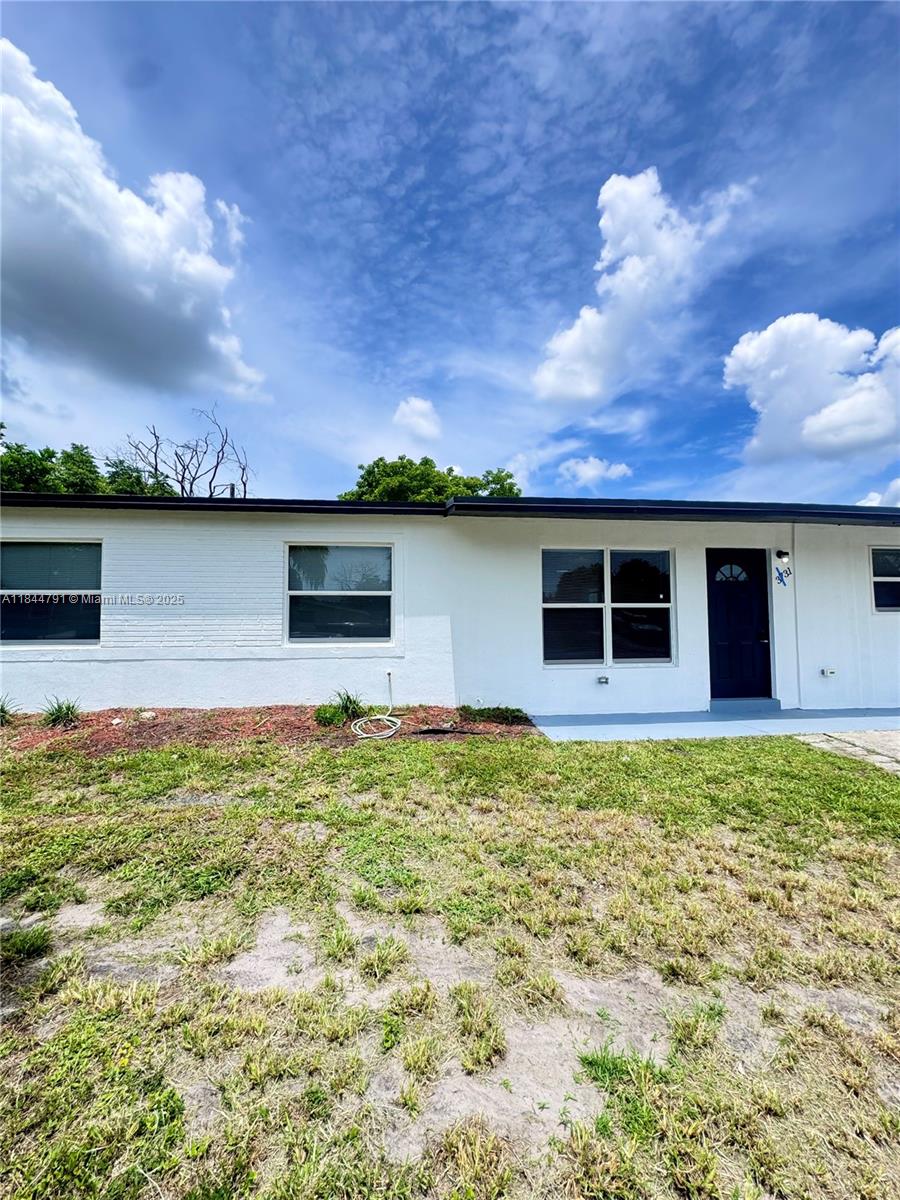 Beautiful single family home with big back yard. NO HOA, fast approval. Water included. Features 3 beds 1 bath. Freshly painted and flooring just replaced.