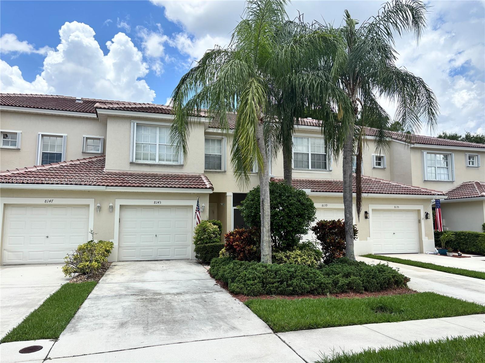 Beautiful recently remodeled townhome in convenient location of Boynton Beach! Close to shops and turnpike. New luxury Vinyl plank flooring through out. Remodeled kitchen with lots of counter space and storage. Nice wine bar with wine fridge. Large living area with guest half bathroom downstairs. All three bedrooms upstairs. Large primary bedroom with vaulted ceilings. Washer and dryer included. Nice fenced in backyard great for bbqs and entertaining. 1 car garage along with driveway for parking. Gated community with community pool, tennis courts, basketball, and clubhouse. Basic cable and yard maintenance included. Don't want to miss out on this one. Move in condition!