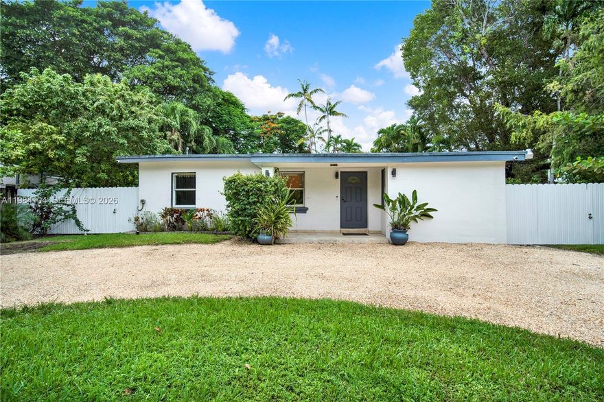 Discover refined living in this updated 3-bedroom, 2-bath home set on a ¼-acre corner lot in the heart of South Miami. Nestled on a quiet, tree-lined street, this residence offers modern finishes, abundant natural light, and a seamless flow ideal for both comfort and entertaining. The thoughtfully designed primary suite, generous secondary bedrooms, and flexible living spaces make it perfect for today’s lifestyle. Located just minutes from top schools, shops, dining, and the Metrorail, this property blends convenience, charm, and lifestyle—an ideal place to call home in one of Miami’s most sought-after neighborhoods.
