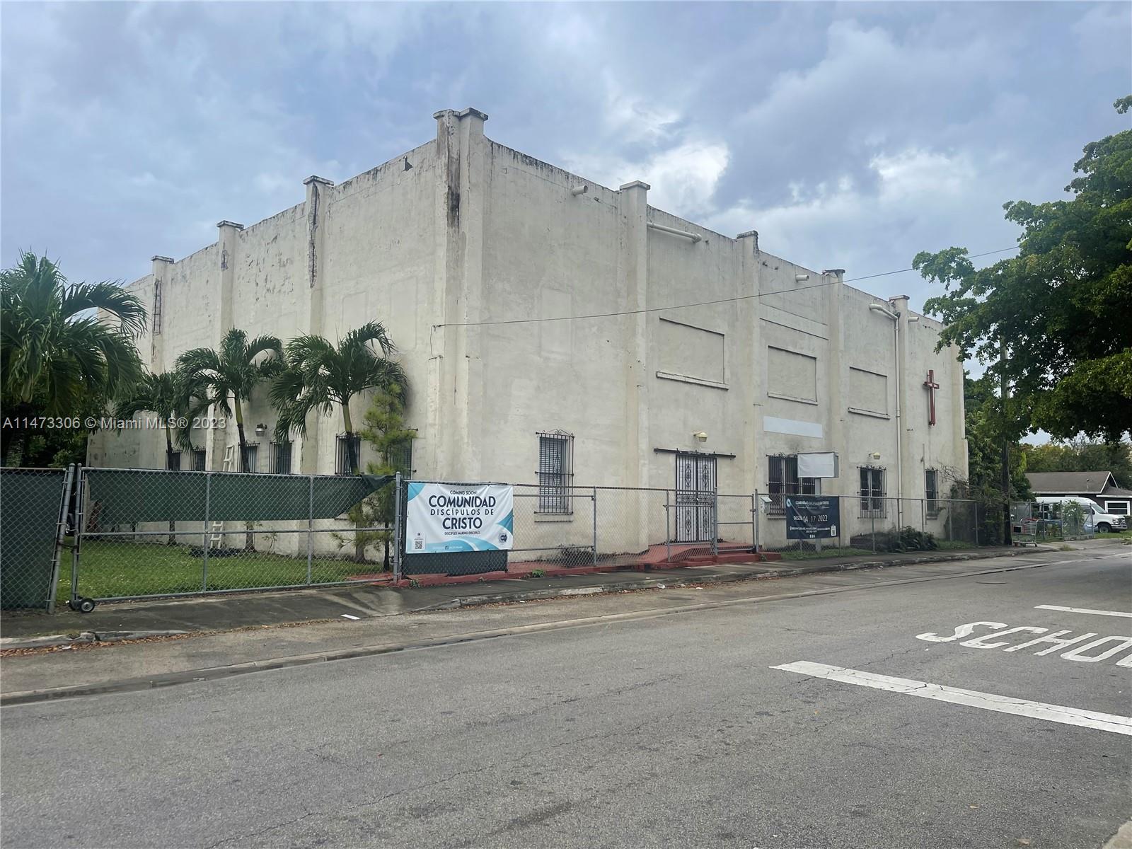LOCATION, LOCATION.........Great Opportunity for investors. Seller is offering 2 parcels: 16,000 SQ FT. Currently used as a Church. Close to major Highways, Schools, Shopping Districts and Wynwood.
By appointment only. Do not disturb tenants. For more information, please contact listing agent. SELLER MOTIVATED!