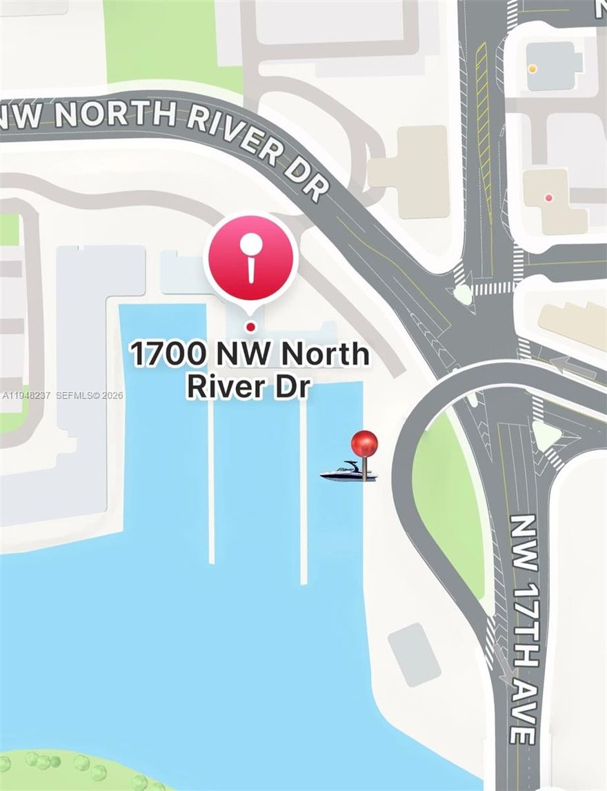 Boat slip for rent at River Run Yacht Club. Great location! Just minutes from Bayside and Downtown Miami. It can accommodate up to 35' boat.  Association approval required.