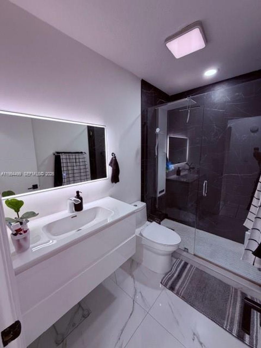 Beautiful fully remodeled apartment/condo located in Kendall Lakes, Miami, FL 33175, one of the most desirable residential areas in southwest Miami-Dade, known for its quiet, family-friendly atmosphere and surrounded primarily by well-maintained single-family homes, townhomes, and residential communities. The property has been completely renovated, featuring a modern kitchen, updated bathroom, redesigned closets, new appliances, and contemporary finishes, offering a true move-in-ready home. Its excellent location, just 5 minutes from the Florida Turnpike, provides quick and convenient access to the rest of the city, the airport, and key Miami areas. The residence is surrounded by highly rated public and private schools, with most classified as “A-Rated”, making it an ideal choice for families. Additionally, it is just minutes away from shopping centers, supermarkets, restaurants, parks, and well-known hospitals such as Baptist Health and Kendall Regional, delivering the perfect balance of comfort, accessibility, and quality of life.